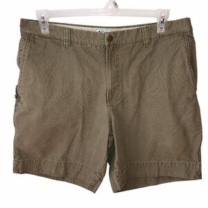Columbia Sportswear Company Mens Sz 36 Beige Active Outdoor Pockets Khaki Shorts